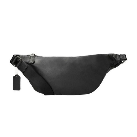 New COACH Waist Bag Body Bag Warren Belt Bag Charcoal Grey. UNISEX - Picture 2 of 4